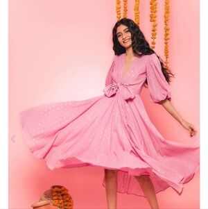 Monsoon and Beyond Golden City Lola Dress size XS NWT